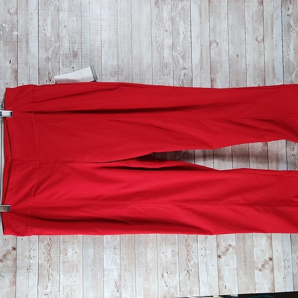 NWT, New Directions, Women's Red, slim leg pants. Size 14. - Picture 7 of 10